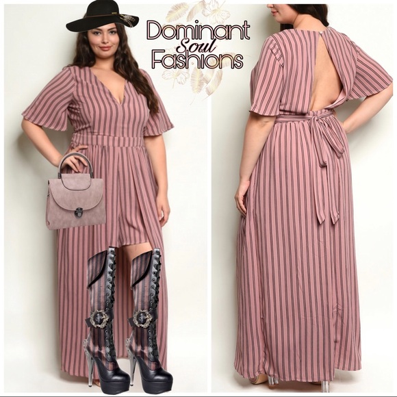 Dresses & Skirts - Mauve Pink Romper / Maxi Skirt / Jumpsuit